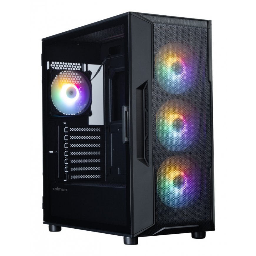 Zalman I3 NEO V2 BLACK kompiuterio korpusas „Midi Tower“ Juoda – 3