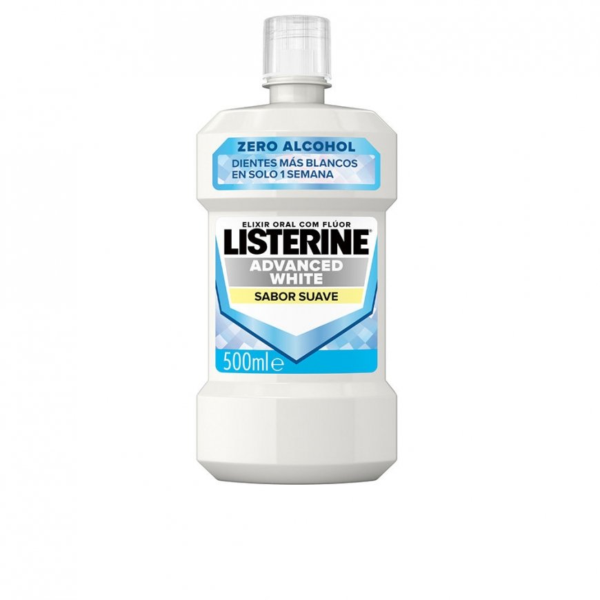 "Listerine Advanced Baltas" burnos skalavimo skystis 500 ml