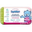 Nivea Bambino 3in1 pehmendav salvrätikud 2x57 tk. Nivea Bambino 3in1 pehmendav salvrätikud 2x57 tk.
