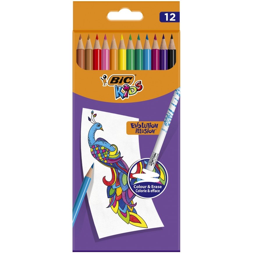BIC 987868 krāsainais zīmulis Daudzkrāsains 12