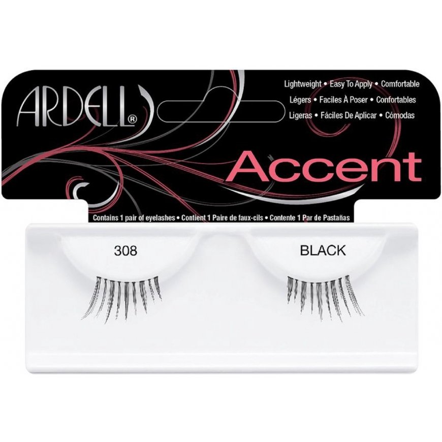 Ardell Accent Lashes 315 Black Adhesive Eyelashes – 2
