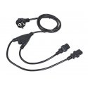 C-TECH toitekaabel 220/230V toiteallikas, 1,8m, Y pistik, VDE C-TECH toitekaabel 220/230V toiteallikas, 1,8m, Y pistik, VDE