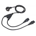 C-TECH toitekaabel 220/230V toiteallikas, 1,8m, Y pistik, VDE C-TECH toitekaabel 220/230V toiteallikas, 1,8m, Y pistik, VDE