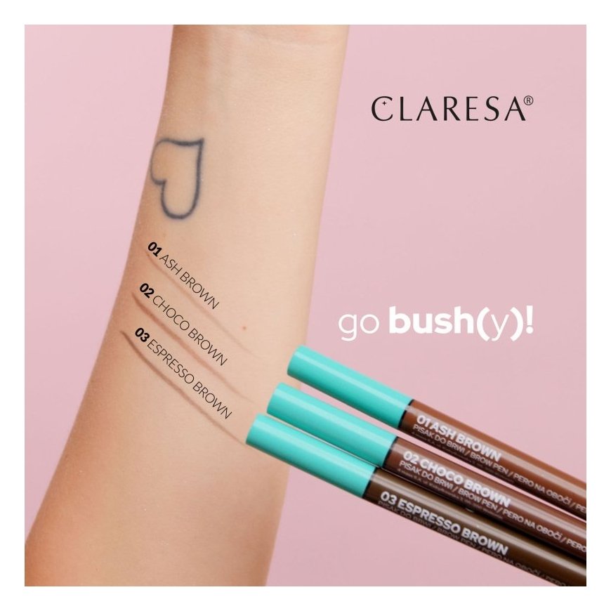 Claresa Go Bush (y)! 01 Pelenų Ruda – 2