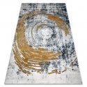 ARLEN ABSTRACT1 Area Rug, White, Abstract Style, 80x150 cm, Hakano ARLEN ABSTRACT1 Area Rug, White, Abstract Style, 80x150 cm, Hakano