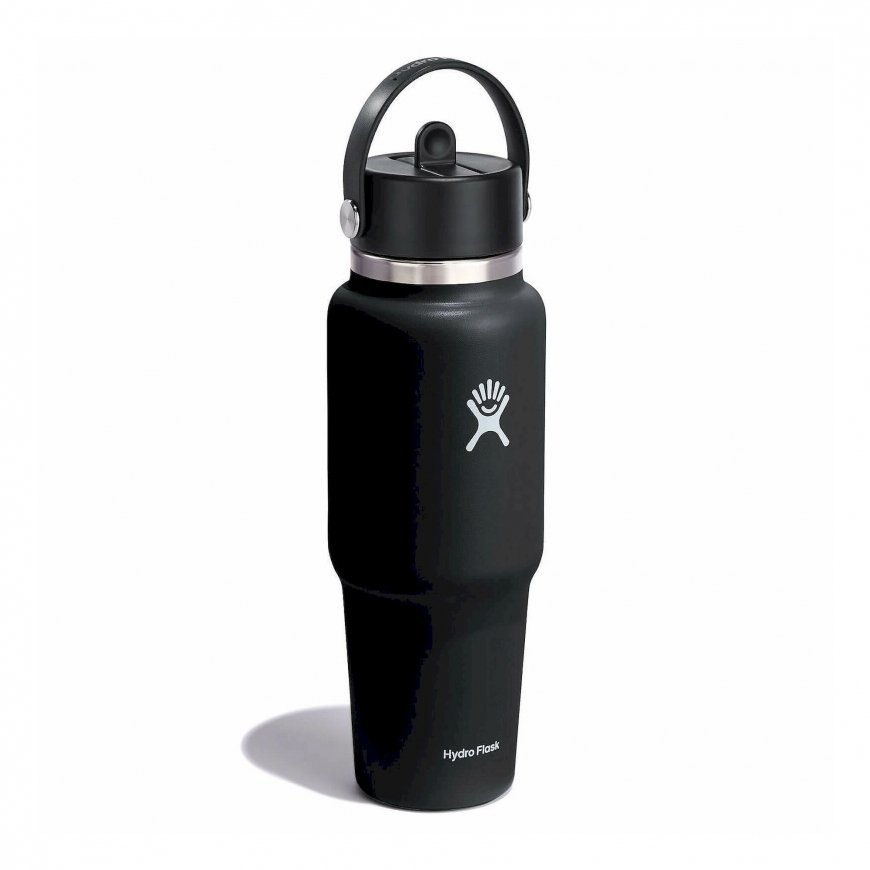 Hydro Flask Wide Mouth Flex Straw lid – Black