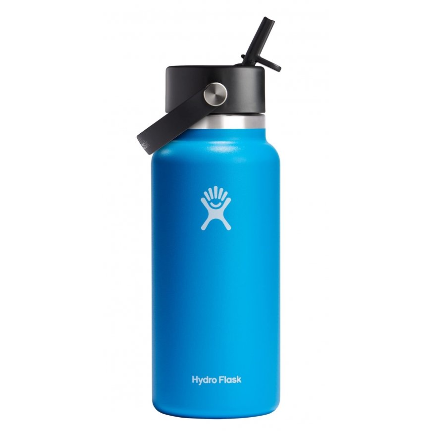 Hydro Flask Wide Mouth Flex Straw lid – Black – 2