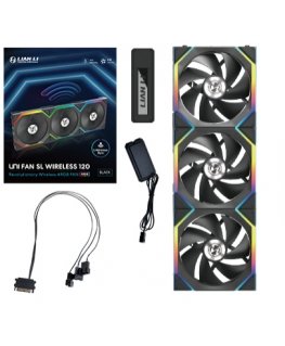 Lian Li UNI FAN SL Wireless 120 Computer case 12 cm Black 3 pc(s)