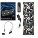 Lian Li UNI FAN SL Wireless 120 Datora korpusam Ventilators 12 cm Melns 3 pcs Lian Li UNI FAN SL Wireless 120 Datora korpusam Ventilators 12 cm Melns 3 pcs