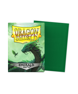 Dragon Shield: Tavalised Üksused: Smaragd [Matt] (100 Tükki)