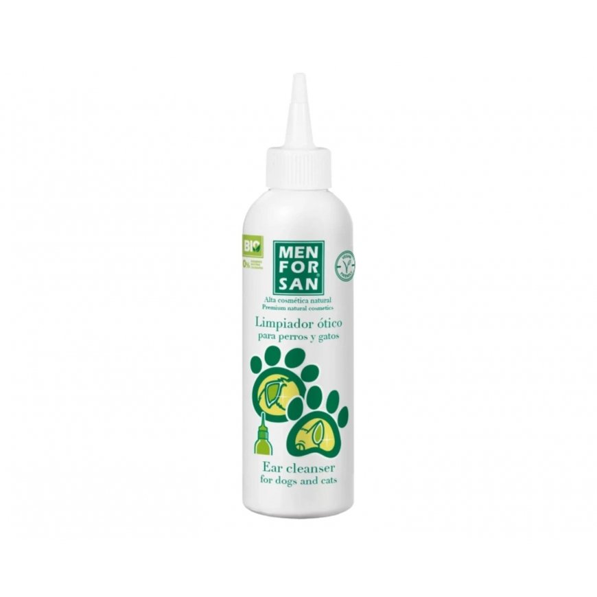Men For San Pet Ear Cleaner for Animals Menforsan 51 x 37 x 33 cm 125 ml
