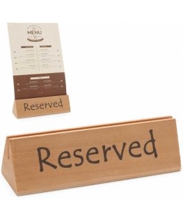 Puinen RESERVED RESERVED -merkki - Hendi 664308