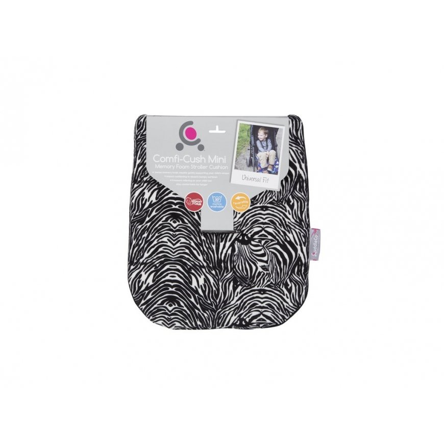 CuddleCo Comfi-Cush Mini sisekate - Zebra