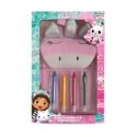 Gabby's Dollhouse KIDS kylpyhuoneen liidu - 4 kpl - Gabi Cat House + Pesukone Gabby's Dollhouse KIDS kylpyhuoneen liidu - 4 kpl - Gabi Cat House + Pesukone