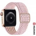 Beline Woven Nylon Parachute apyrankė Apple Watch 42/44/45/49mm, rožinė