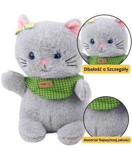 Lean Toys Игрушка Плюшевый Кот 22 см