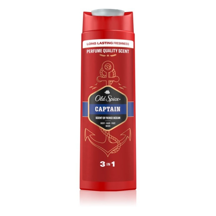 Old Spice Captain Suits Gel 400ml Miesten parranhoito – 2
