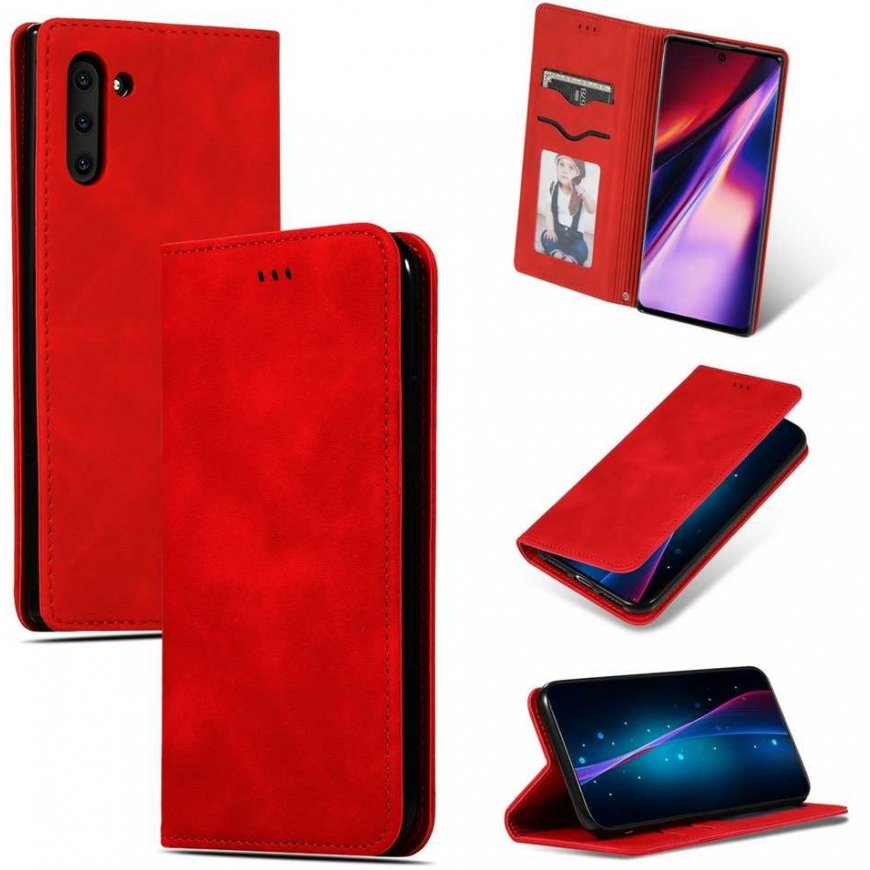Reach Dėklas Business Style Xiaomi Redmi Note 14 Pro 5G/Poco X7 punane