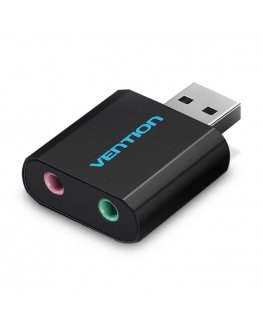 Vention VAB-S17-B аудио карта 2.1 канала USB