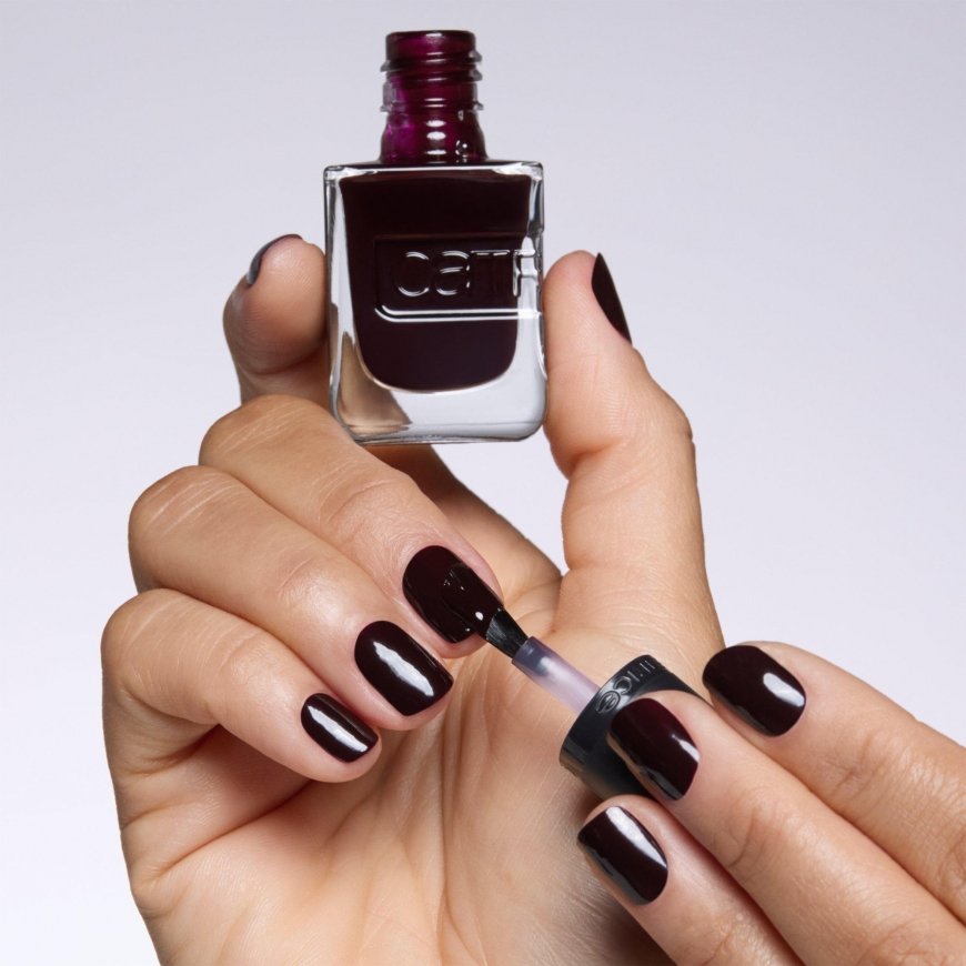 CATRICE GEL AFFAIR nail polish Black – 4