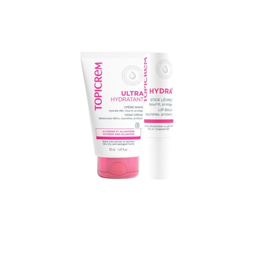 Topicrem UH HAND CREAM + LIP BALM 2 pack – 2