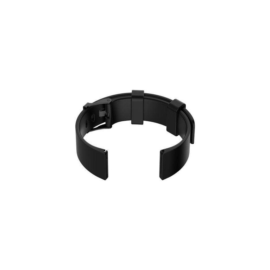 Pacific Gumininen kello ranneke U15 - musta/musta - 22mm – 2
