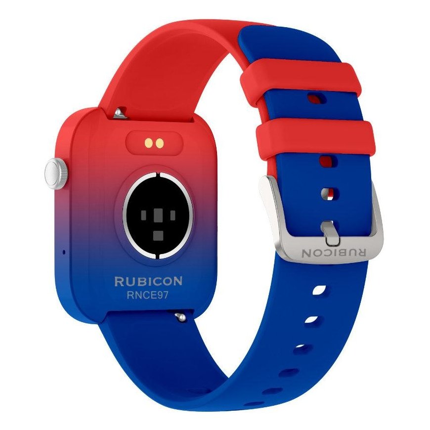 Rubicon RNCE97 Smartwatch, Red and Blue Color – 2