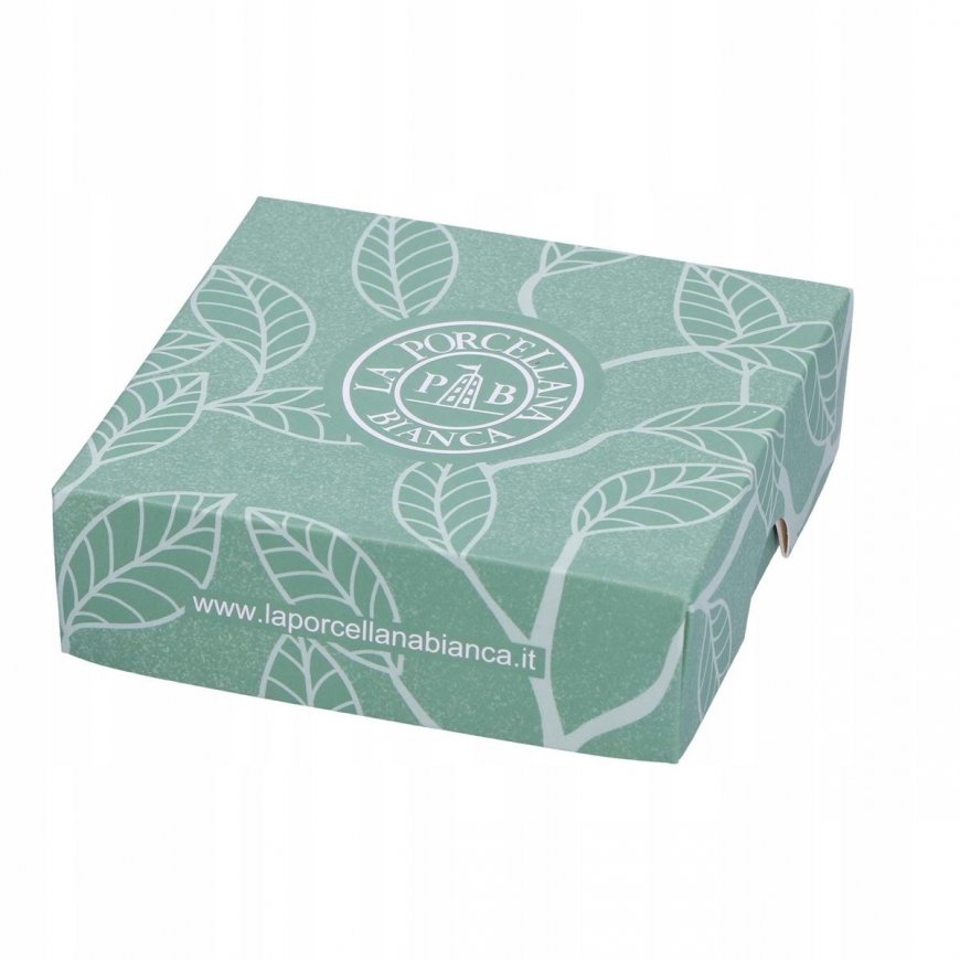 LA PORCELLANA BIANCA ADORATO Ruudukujuline taldrik 10 cm, S mudel – 2