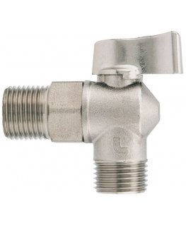 Rutulinis ventilis ITAP, kampinis, d 1/2" - 1/2"