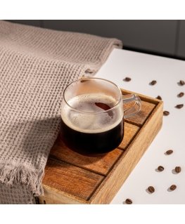 Lasisetti, joissa on kahva CHiATO, 320 ml – läpinäkyvä