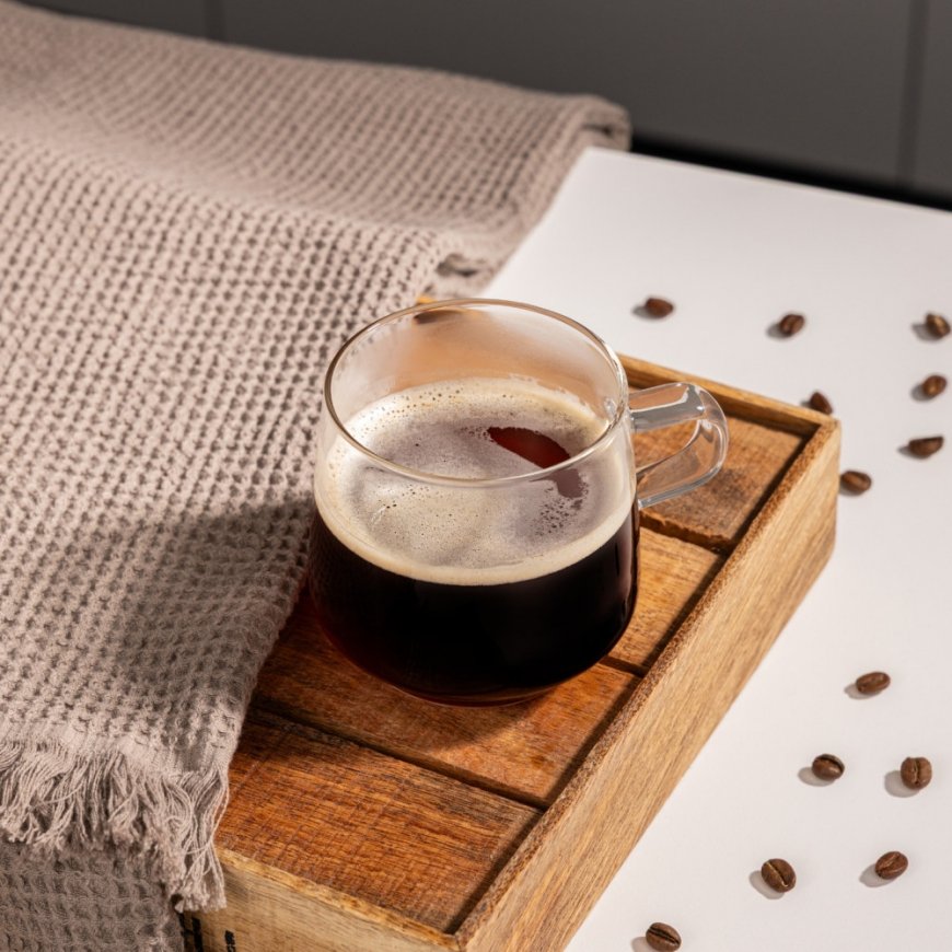 Lasisetti, joissa on kahva CHiATO, 320 ml – läpinäkyvä