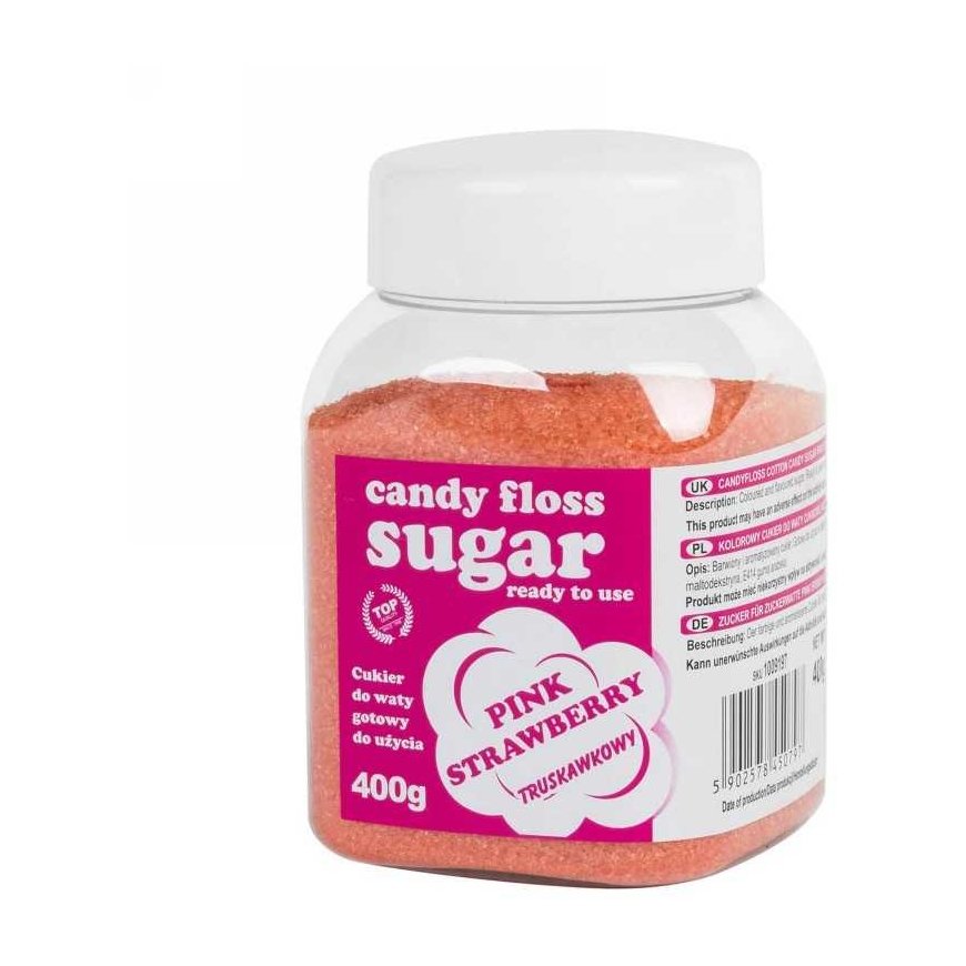 Gsg24 Suhkrus suhkru vatt GSG1009197, maasika maitsega, 400g