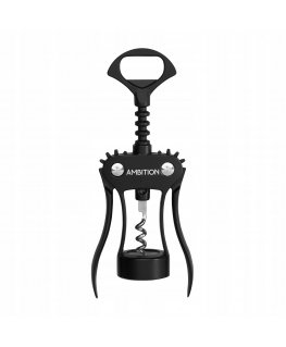Corkscrew 19 cm Silk Black AMBITION