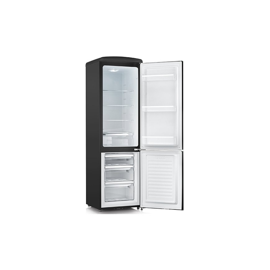 Severin RKG 8918 fridge-freezer Freestanding 244 L Black – 2