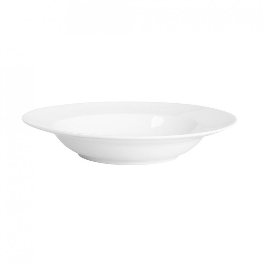 MariaPaula Baltas sriubos lėkštė 23 cm