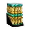 KOOPMAN EDELMAN DECORATIVE PLASTIC BALLS, SAFE, 7 PCS. BANANA, MICA KOOPMAN EDELMAN DECORATIVE PLASTIC BALLS, SAFE, 7 PCS. BANANA, MICA
