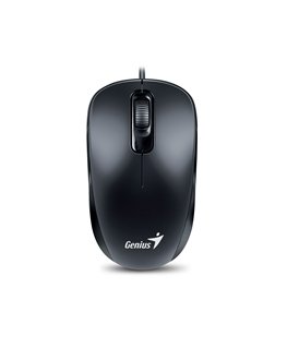 Genius DX-110 мышь с проводом, черная, 1200 DPI, USB-C