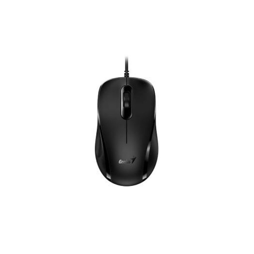 Genius DX-110 Juhtmega Hiir, must, 1200DPI, USB-C – 2