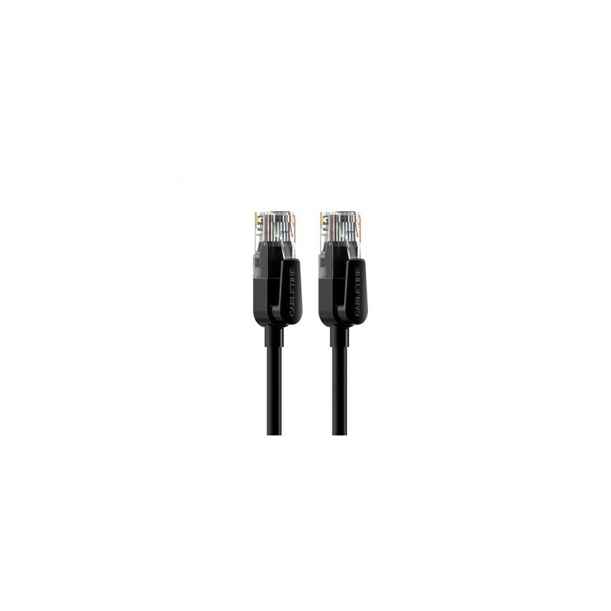 Cabletime Cat6 UTP kabelis, 10 m, juodas – 2