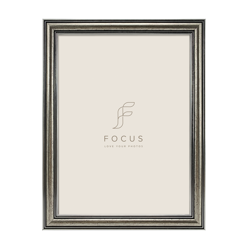 Рамка для фотографий Focus Holly серебристая 10x15