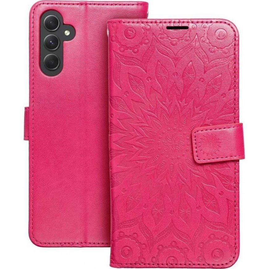 OEM MEZZO Book Case for Samsung A54 5G, purple color