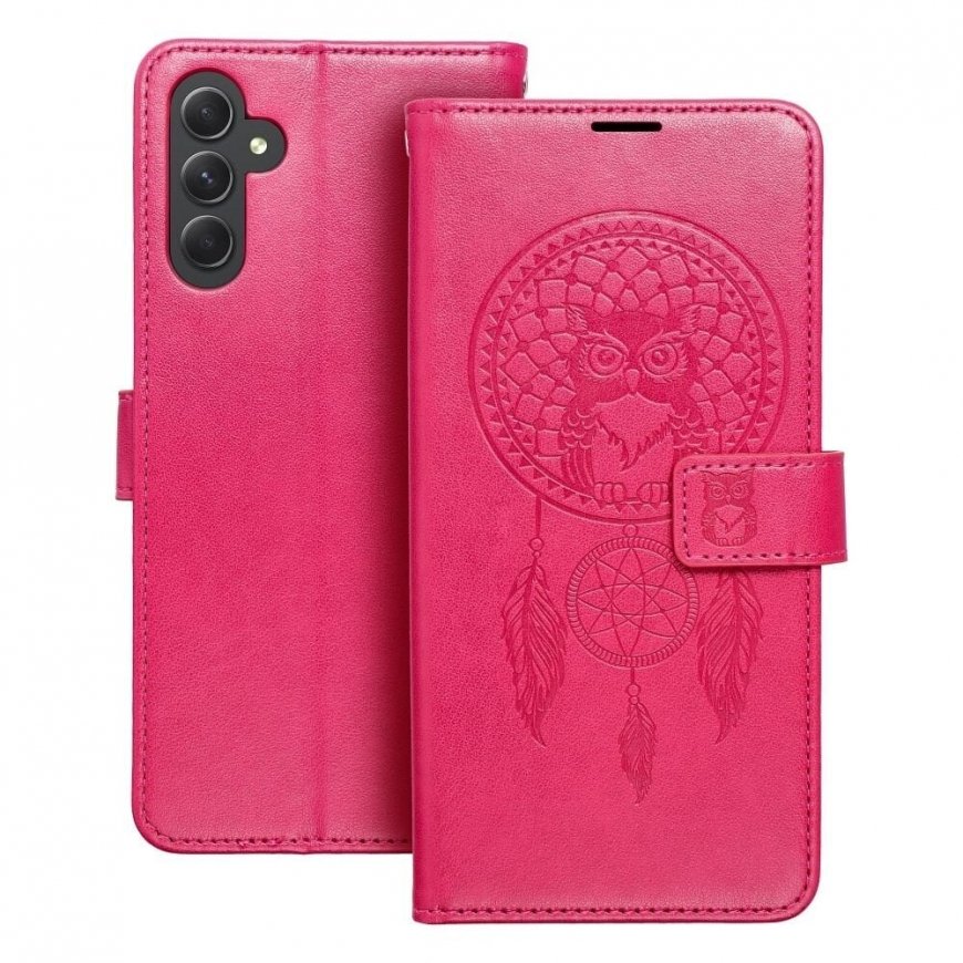 Telefono dėklas Oem MEZZO Book skirtas Samsung A54 5G, violetinės spalvos – 2