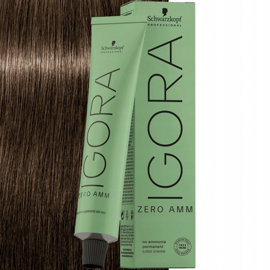 Schwarzkopf Professional Igora Zero Amm Hair Dye 60ml - 4-6 | Medium Chocolate Brown