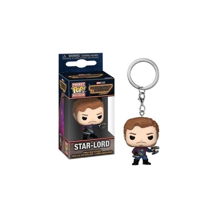 FUNKO POP! Avainketju: Marvel Guardians Of the Galaxy - Star-Lord, 10 cm