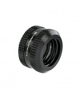 „Barrow Hardtube“ 12 mm ühendus, G1/4 tolli ühendus - must
