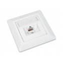 Solarix 1 x RJ45 white patch (SX9-1-5E-UTP-WH) Solarix 1 x RJ45 white patch (SX9-1-5E-UTP-WH)