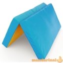 Foldable Gym Mat SANRO 100x100x10 cm Blue-Yellow Foldable Gym Mat SANRO 100x100x10 cm Blue-Yellow