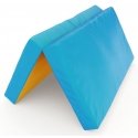 Foldable Gym Mat SANRO 100x100x10 cm Blue-Yellow Foldable Gym Mat SANRO 100x100x10 cm Blue-Yellow