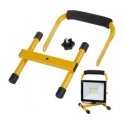 Floor stand "Maclean" for LED spotlights, yellow, steel, adjustable angle, compatible with MCE550/650, MCE652. Floor stand "Maclean" for LED spotlights, yellow, steel, adjustable angle, compatible with MCE550/650, MCE652.