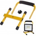 Floor stand "Maclean" for LED spotlights, yellow, steel, adjustable angle, compatible with MCE550/650, MCE652. Floor stand "Maclean" for LED spotlights, yellow, steel, adjustable angle, compatible with MCE550/650, MCE652.